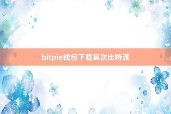 bitpie钱包下载其次比特派