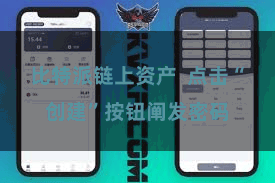 比特派链上资产  点击“创建”按钮阐发密码